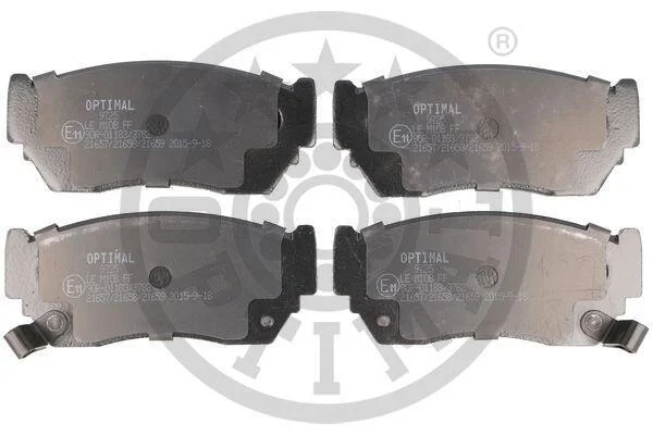 Гальмівні колодки дискові OPTIMAL BP09725 (фото 1)