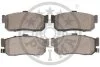 Гальмівні колодки дискові OPTIMAL BP09728 (фото 2)