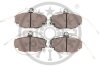 Гальмівні колодки дискові OPTIMAL BP-09749 (фото 2)