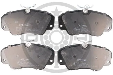 Гальмівні колодки дискові OPTIMAL BP09756