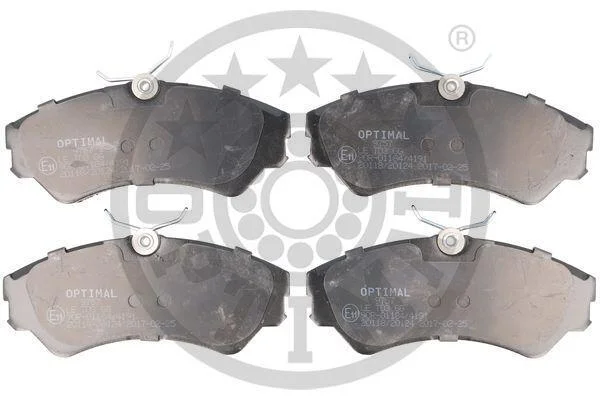 Гальмівні колодки дискові OPTIMAL BP09757 (фото 1)