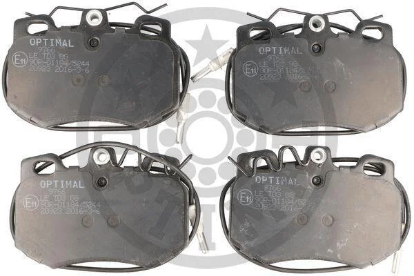 Гальмівні колодки дискові OPTIMAL BP09766 (фото 1)