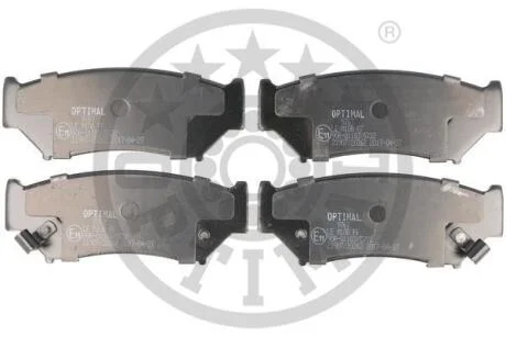 Гальмівні колодки дискові OPTIMAL BP09767