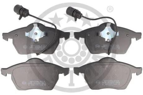 Гальмівні колодки дискові OPTIMAL BP09768