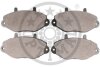 Гальмівні колодки дискові OPTIMAL BP-09770 (фото 2)