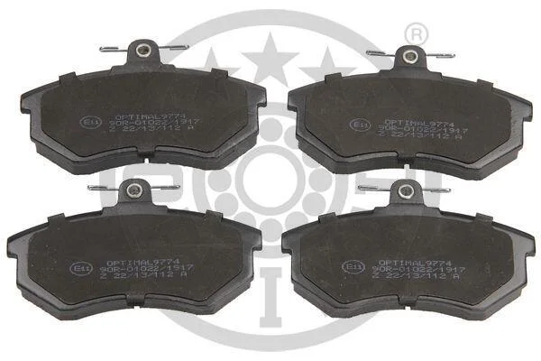Гальмівні колодки дискові OPTIMAL BP09774 (фото 1)