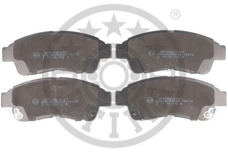 Гальмівні колодки дискові OPTIMAL BP-09787