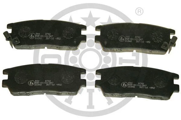 Гальмівні колодки дискові OPTIMAL BP09792 (фото 1)