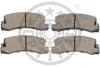 Гальмівні колодки дискові OPTIMAL BP09807 (фото 2)
