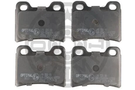 Гальмівні колодки дискові OPTIMAL BP09813