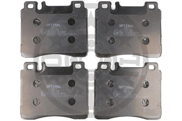 Гальмівні колодки дискові OPTIMAL BP09817 (фото 1)