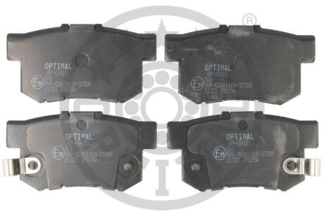 Гальмівні колодки дискові OPTIMAL BP-09823