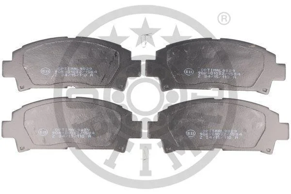 Гальмівні колодки дискові OPTIMAL BP09829 (фото 1)