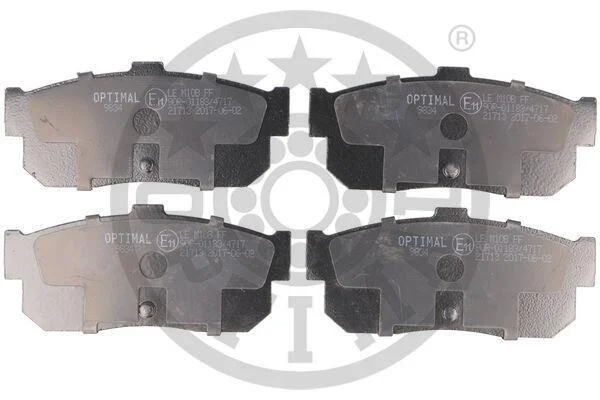 Гальмівні колодки дискові OPTIMAL BP09834 (фото 1)
