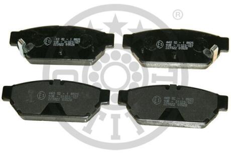 Гальмівні колодки дискові OPTIMAL BP-09862