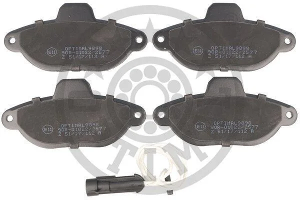 Гальмівні колодки дискові OPTIMAL BP09898 (фото 1)