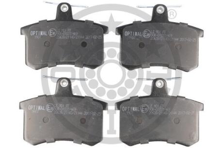 Гальмівні колодки дискові OPTIMAL BP-09907