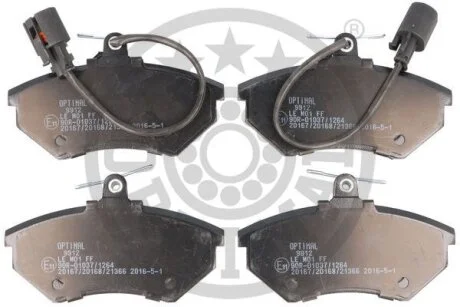 Гальмівні колодки дискові OPTIMAL BP09912