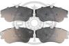 Гальмівні колодки дискові OPTIMAL BP-09929 (фото 1)