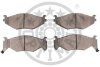 Гальмівні колодки дискові OPTIMAL BP-09937 (фото 2)