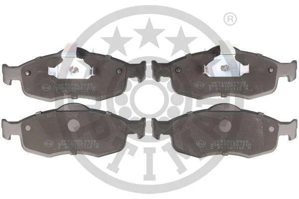 Гальмівні колодки дискові OPTIMAL BP09939 (фото 1)