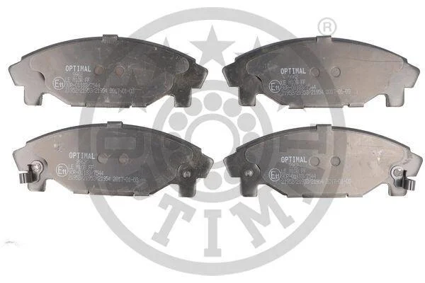 Гальмівні колодки дискові OPTIMAL BP09962 (фото 1)