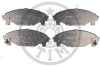Гальмівні колодки дискові OPTIMAL BP-09962 (фото 1)