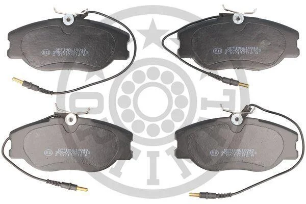 Гальмівні колодки дискові OPTIMAL BP10043 (фото 1)