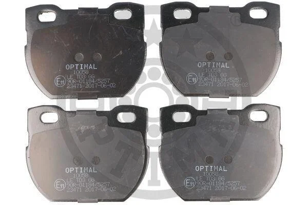 Гальмівні колодки дискові OPTIMAL BP10058 (фото 1)