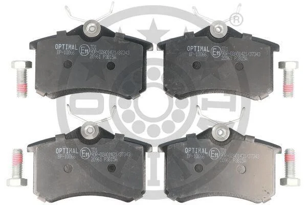 Гальмівні колодки дискові OPTIMAL BP10066 (фото 1)