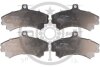 Гальмівні колодки дискові OPTIMAL BP-10074 (фото 1)