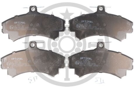 Гальмівні колодки дискові OPTIMAL BP-10074
