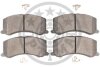 Фото 2 - гальмівні колодки дискові OPTIMAL BP-10080 Гальмівні колодки дискові OPTIMAL BP-10080 (фото 2)