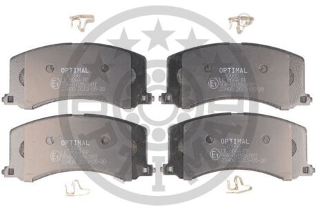 Фото гальмівні колодки дискові OPTIMAL BP-10080 Гальмівні колодки дискові OPTIMAL BP-10080