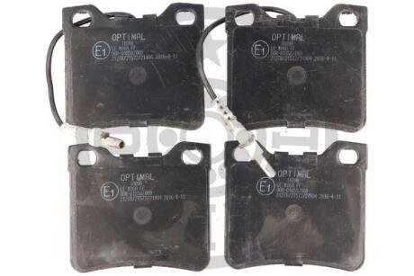 Гальмівні колодки дискові OPTIMAL BP-10096