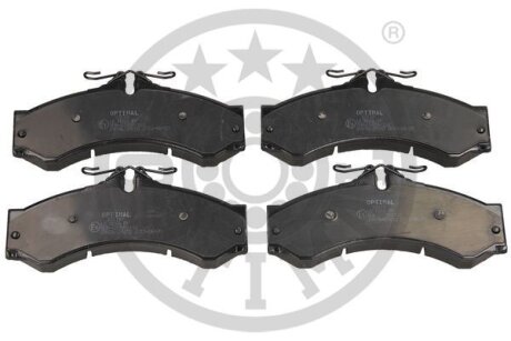 Гальмівні колодки дискові OPTIMAL BP-10119