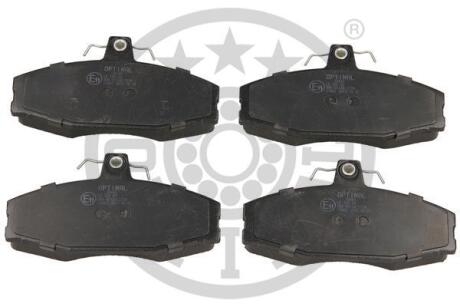 Гальмівні колодки дискові OPTIMAL BP-10143