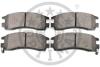 Гальмівні колодки дискові OPTIMAL BP-10191 (фото 2)