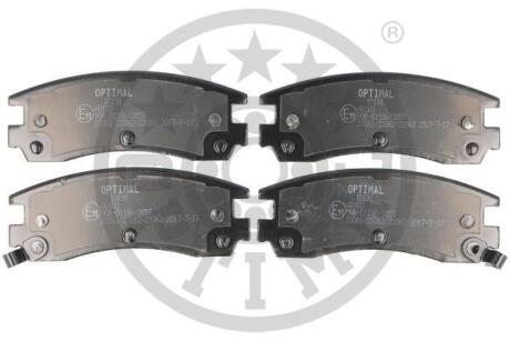 Гальмівні колодки дискові OPTIMAL BP-10191
