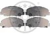 Гальмівні колодки дискові OPTIMAL BP10201 (фото 1)
