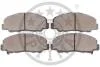 Гальмівні колодки дискові OPTIMAL BP10201 (фото 2)