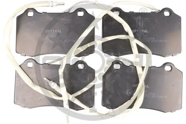 Гальмівні колодки дискові OPTIMAL BP10204 (фото 1)