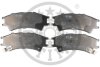 Гальмівні колодки дискові OPTIMAL BP-10261 (фото 1)