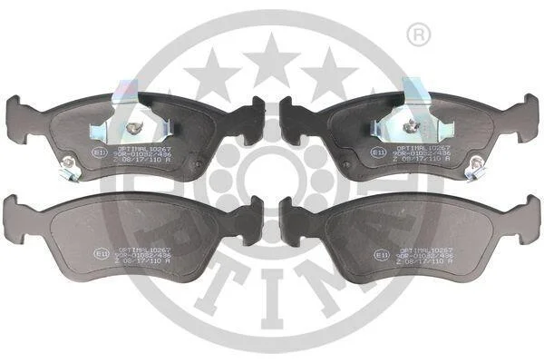 Гальмівні колодки дискові OPTIMAL BP10267 (фото 1)