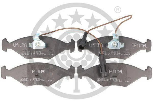 Гальмівні колодки дискові OPTIMAL BP10276 (фото 1)