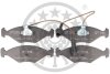 Гальмівні колодки дискові OPTIMAL BP-10276 (фото 1)