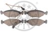 Гальмівні колодки дискові OPTIMAL BP-10276 (фото 2)