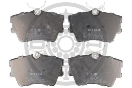 Гальмівні колодки дискові OPTIMAL BP-10277