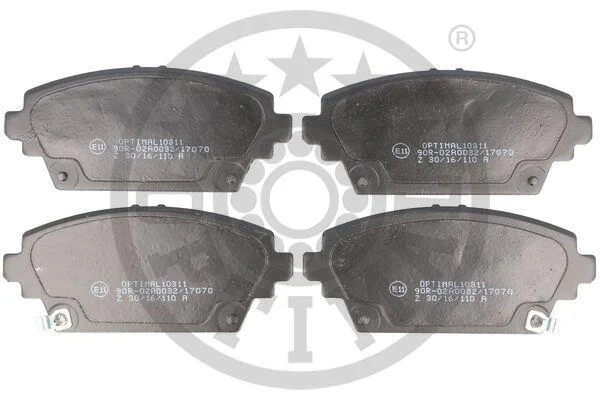 Гальмівні колодки дискові OPTIMAL BP10311 (фото 1)