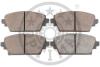 Гальмівні колодки дискові OPTIMAL BP-10311 (фото 2)